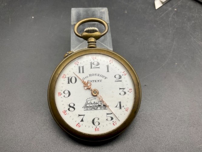 Ancienne Montre Gousset régulateur chronomètre Roskopf