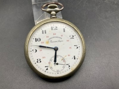 Antique Regulator Chronometer Pocket Watch