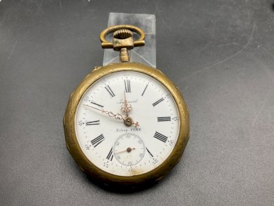 Old Regulator Chronometer Pocket Watch