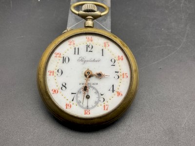 Antique Regulator Pocket Watch