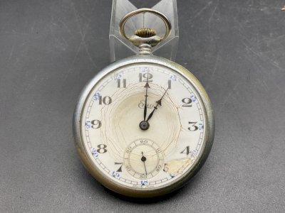 Old regulator pocket watch ENO.
