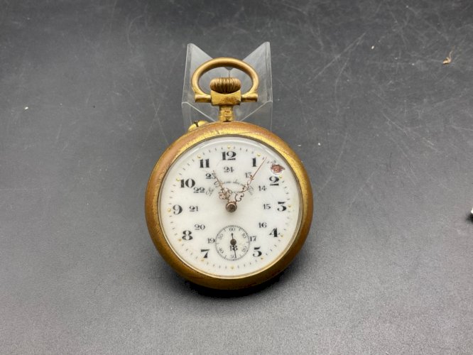 Ancienne Montre Gousset régulateur la reine des montres Besançon.