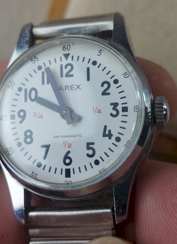 Ancienne montre mécanique, Karex ^