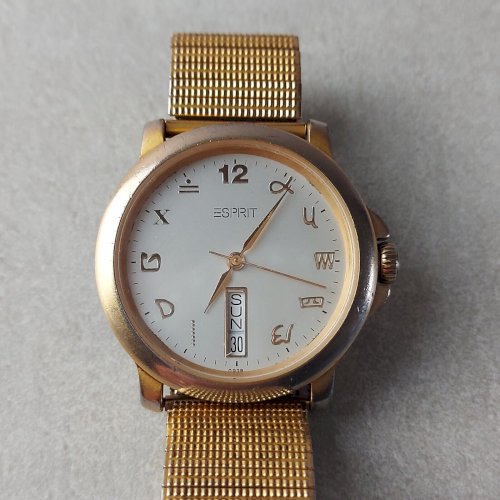  Ancienne montre Quartz, Esprit 0928, vintage