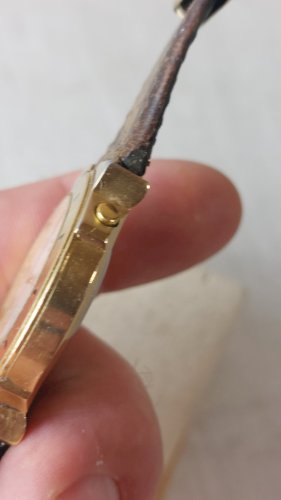 Ancienne montre Quartz, Junghans Mega, DBP 288 GH ^