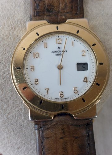 Ancienne montre Quartz, Junghans Mega, DBP 288 GH ^