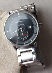 Old Quartz watch, Keep Moving K1620