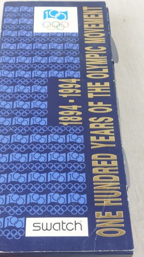 Ancienne montre Swatch, centenaire des Jeux Olympiques, 1894-1994