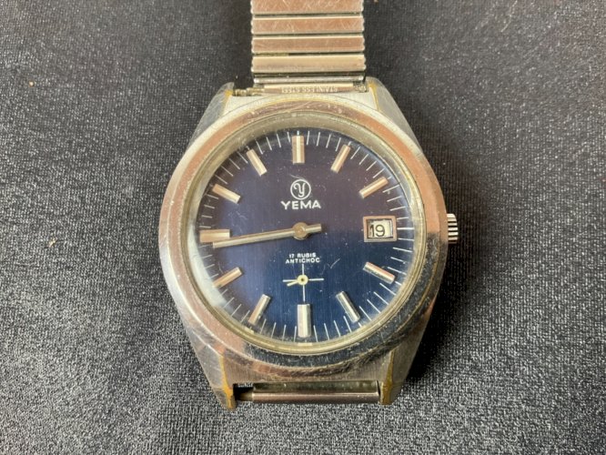 Ancienne Montre YEMA modèle 403 Vintage 70’s