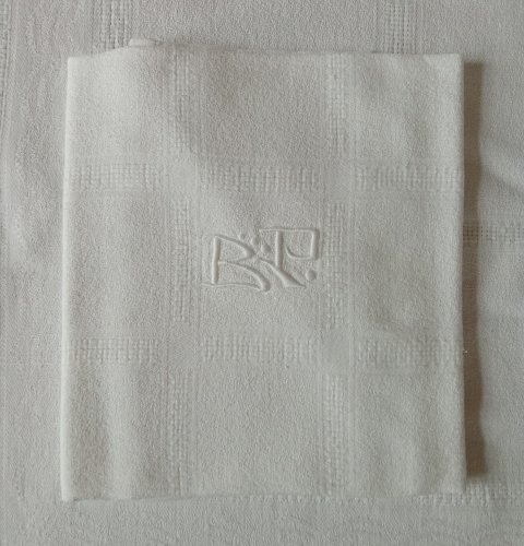 Ancienne Nappe + 11 serviettes /linge De Table Maison  Ancien/Monogramme  BP
