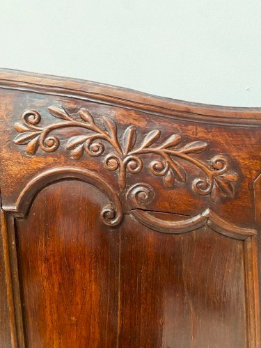 Ancienne paire de portes d'armoire en chene massif XVIII siècle