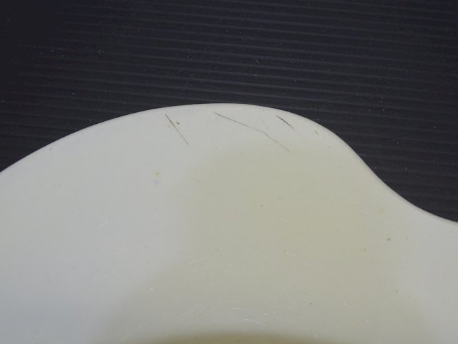 -ANCIENNE PALETTE de PEINTRE PORCELAINE OPAQUE CREIL & MONTEREAU  L M  & Cie  D