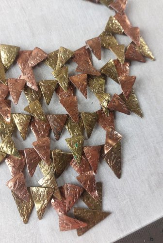 Ancienne parure de collier + boucles d'oreilles, Jean Baptiste Périclès Haiti