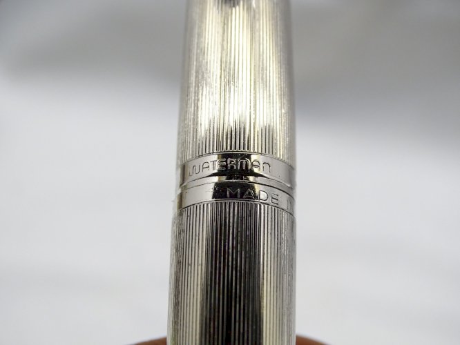 - ANCIENNE PARURE STYLOS PLUME et BILLE WATERMAN plume or 18 carats 750/°°°
