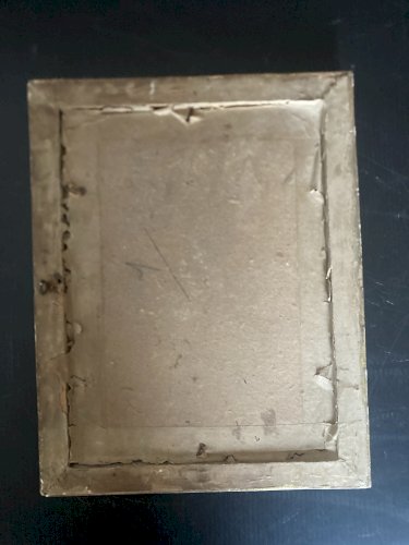 ancienne peinture huile marine sur carton  non Signée provencal Italien  ?