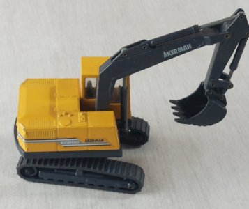 Ancienne pelle, Akerman EC200, 1:50, Joal ^