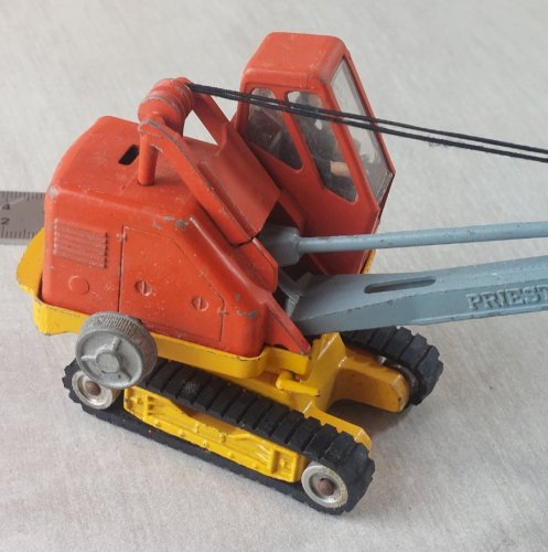 Ancienne pelle Priestman Cub / pelleteuse, Corgi Major ^