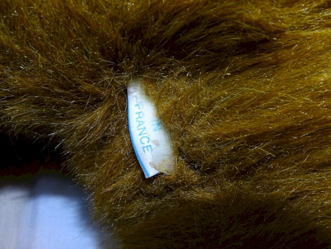 -ANCIENNE PELUCHE  GROS OURS CREATION OSB COLLECTION JOUETS ANCIENS DOUDOUS   D