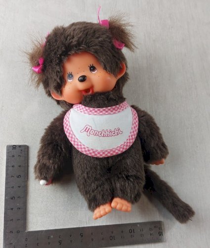 Ancienne peluche Kiki, Monchhichi Sekiguchi ^
