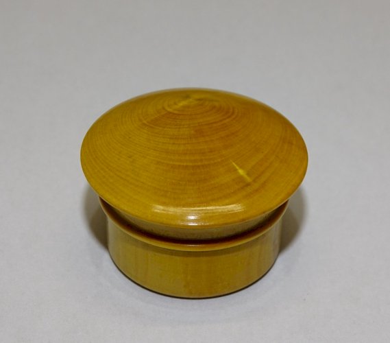-ANCIENNE PETITE BOITE BOIS RELIQUAIRE PAPEROLLES BEAULIEU RELIGION COLLECTION D