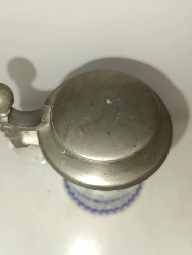 ancienne petite chope à biere dorigine alsace ou allemand en bon etat