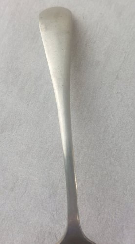 Ancienne petite cuillère à café, en argent, JGNS