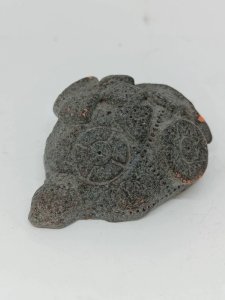 ancient small anthropomorphic terracotta sculpture South America in good condition