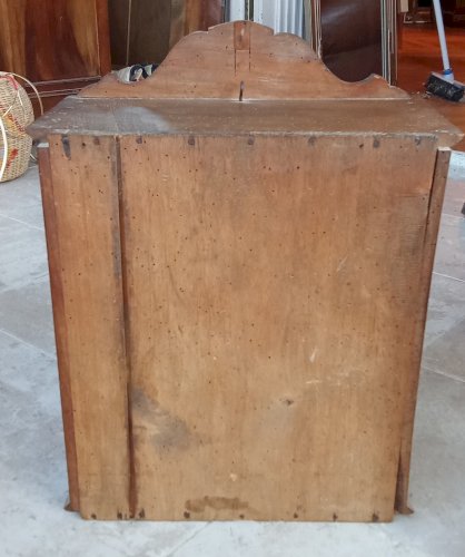 Ancienne Petite Vitrine En Bois à Poser  19 Ème Siècle Petit Mobilier Ancien