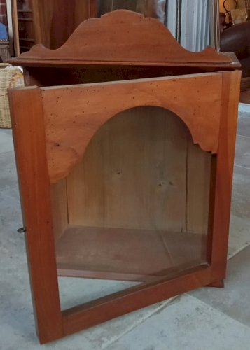 Ancienne Petite Vitrine En Bois à Poser  19 Ème Siècle Petit Mobilier Ancien