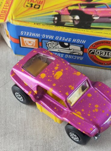 Ancienne petite voiture, Beach Buggy N°30, Matchbox Superfast