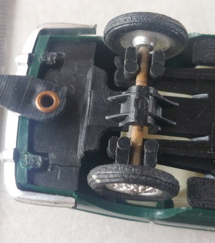 Ancienne petite voiture en plastique, Peugeot 404, Minialuxe ^