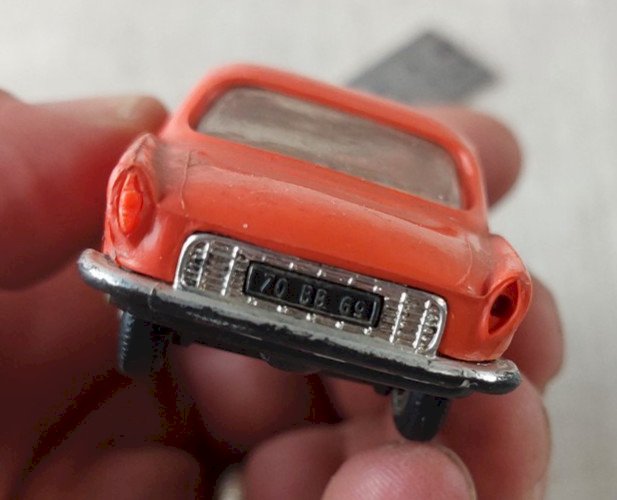 Ancienne petite voiture en plastique, Renault Floride, miniatures Norev, 1/43