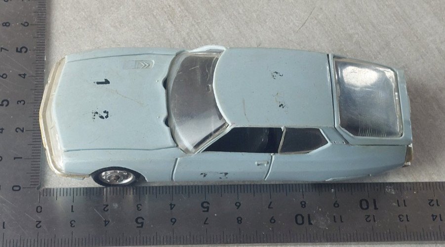Ancienne petite voiture en plastique, SM Citröen, Minialuxe ^