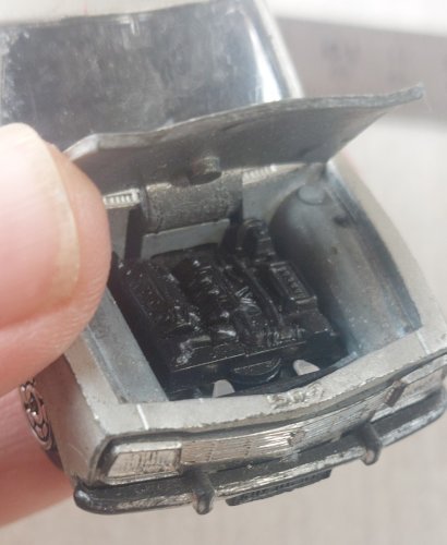 Ancienne petite voiture, Peugeot 504, Jetcar Norev