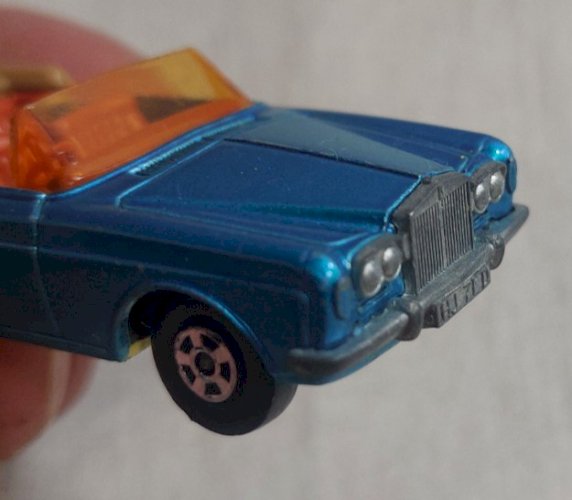 Ancienne petite voiture, Rolls Royce Silver Shadow Coupé, Matchbox