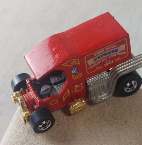 Ancienne petite voiture, T-Totaller, Hot Wheels Mattel 1976 ^