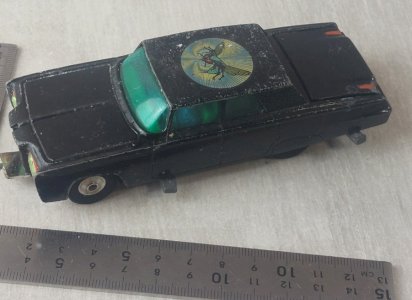 Old small car, The Green Hornet's Black Beauty, Corgi Toys