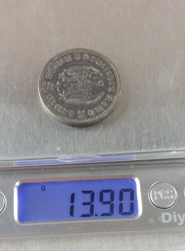 Ancienne pièce de monnaie, 5 Reichsmark, von Hindenburg, 1936 Allemagne, argent ^