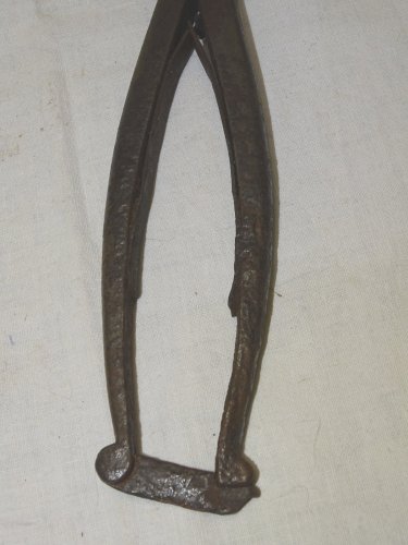 - ANCIENNE PINCE A SUCRE PINCE COUPE SUCRE FER FORGE JUS de GRENIER  déco    D
