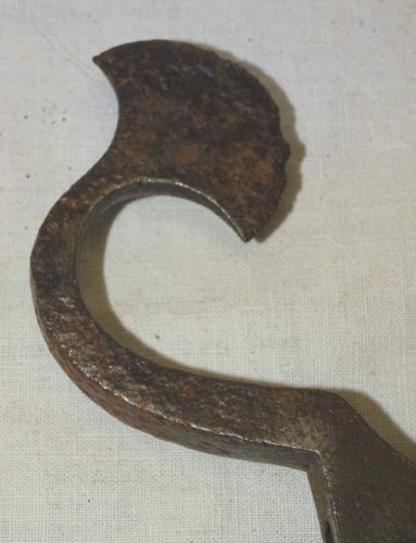- ANCIENNE PINCE A SUCRE PINCE COUPE SUCRE FER FORGE JUS de GRENIER  déco    D