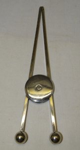- ANCIENNE PINCE A SUCRE/Glaçons METAL CHROME JACQUES ADNET COLLECTION VINTAGE D