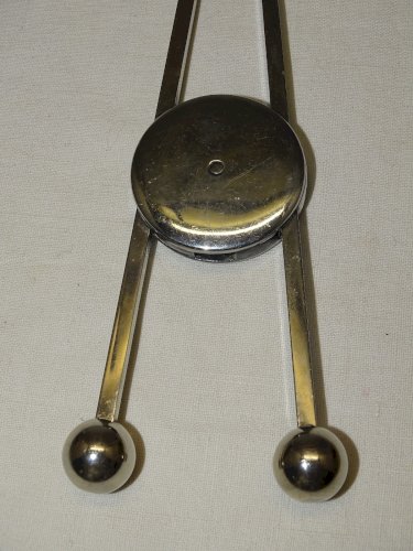- ANCIENNE PINCE A SUCRE/Glaçons METAL CHROME JACQUES ADNET COLLECTION VINTAGE D