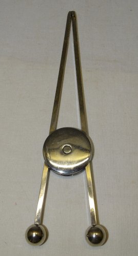 - ANCIENNE PINCE A SUCRE/Glaçons METAL CHROME JACQUES ADNET COLLECTION VINTAGE D