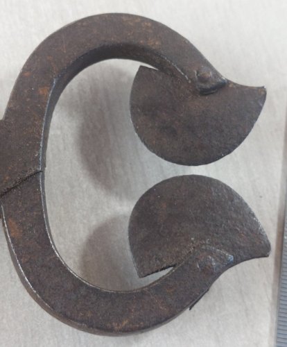 Ancienne pince casse sucre, en fer forgé