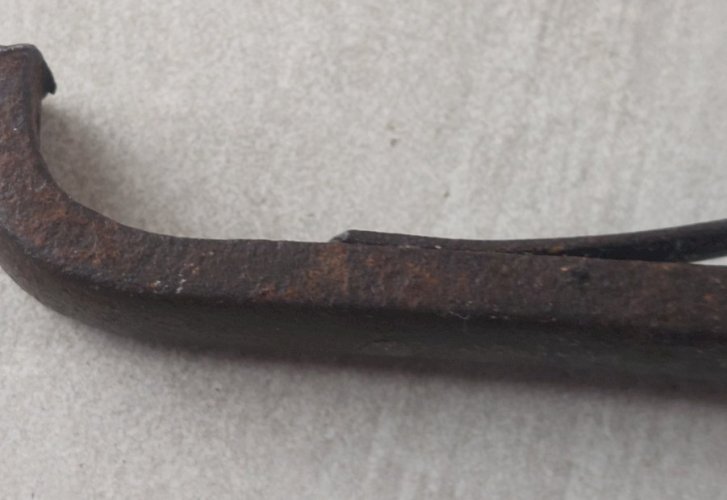 Ancienne pince casse sucre, en fer forgé