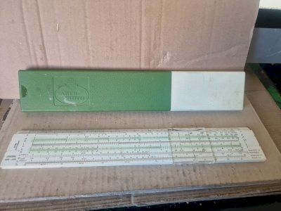 ancienne règle a calculer Faber castell 57 /89 RIETZ Made In Germany,