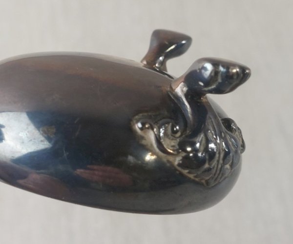 Ancienne salière poivrière / salerons, en métal argenté, Krupp Berndorf ^