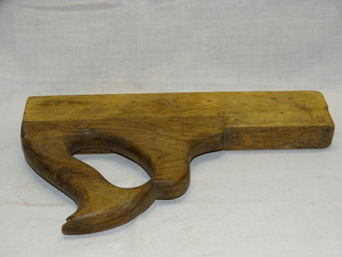 -ANCIENNE SCIE A MAIN ARTISANALE OUTIL ANCIEN COLLECTION DECO OUTILLAGE   D