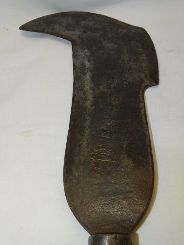 -ANCIENNE SERPE SERPETTE MARQUE CREUSET SAUT DU TARN GARANTI OUTIL ANCIEN  D