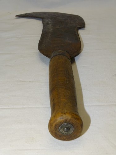 -ANCIENNE SERPE SERPETTE MARQUE CREUSET SAUT DU TARN GARANTI OUTIL ANCIEN  D